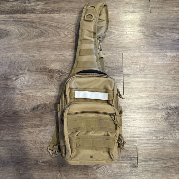 Fox Outdoor Stinger Sling Bag Gear Adjustable Concealed Carry Backpack Tan - Picture 1 of 10